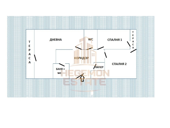 Тристаен апартамент в Варна, Генералите - 119 кв.м за 2580 €/кв.м - Снимка #1