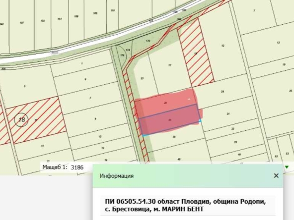 Земеделски имот в Пловдив, Коматево -  кв.м за 12678 €/дка - Снимка #1
