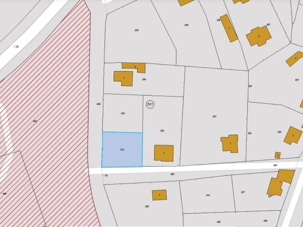 Парцел в с. Черни връх, Област Бургас - 383 кв.м за 63 €/кв.м - Снимка #1