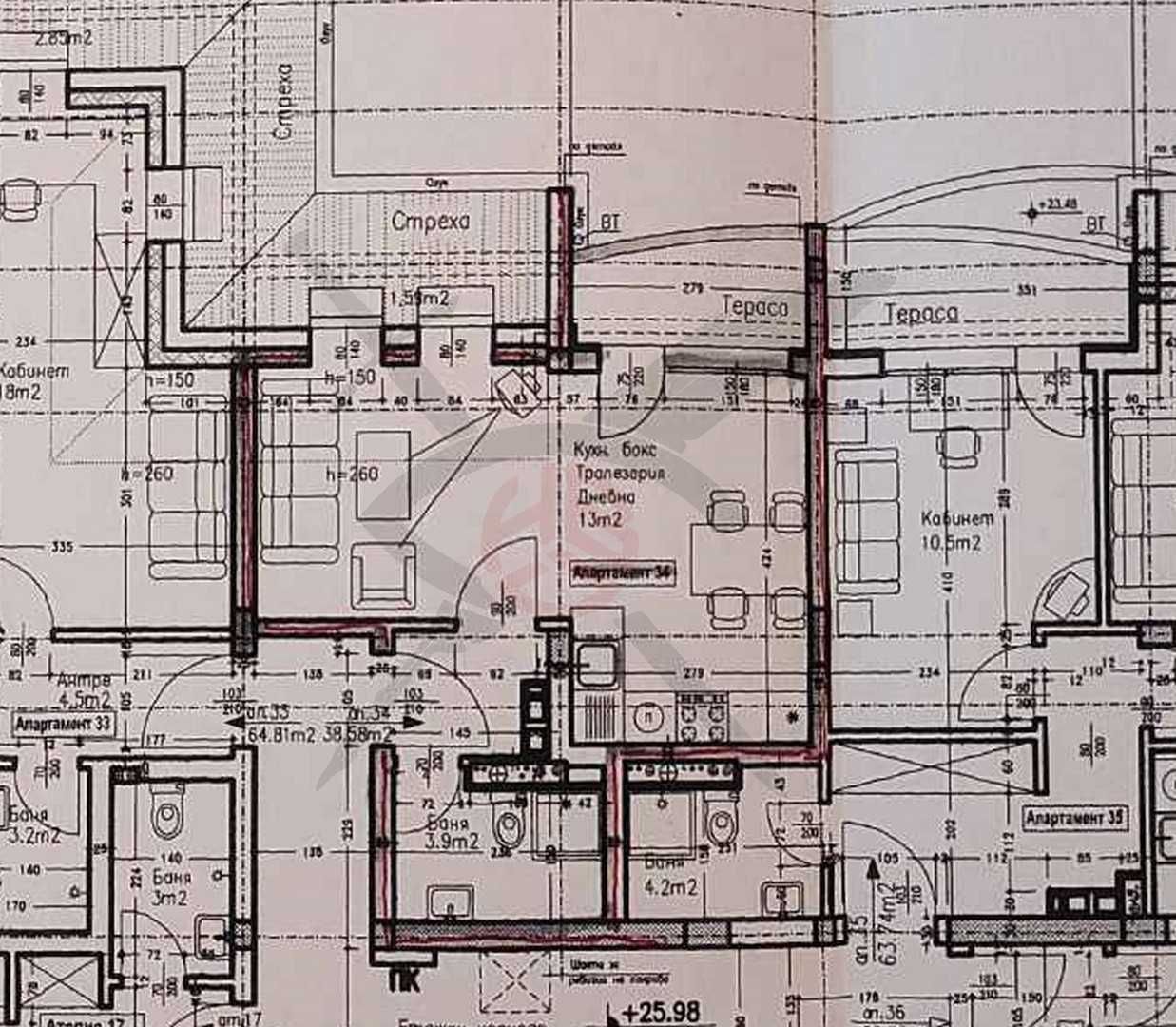 Едностаен апартамент в София, Люлин 2 - 49 кв.м за 1300 €/кв.м - Снимка #1