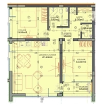 Тристаен апартамент в Пловдив, Тракия - 98 кв.м за 1252 €/кв.м - Снимка #1