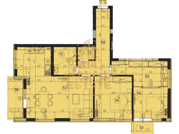 Тристаен апартамент в Варна, Владислав Варненчик - 121 кв.м за 1199 €/кв.м - Снимка #1