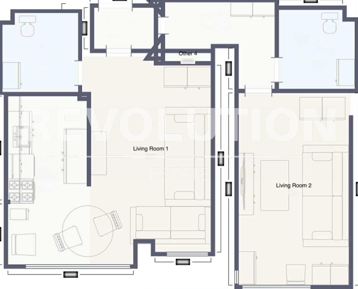 Двустаен апартамент в Пловдив, Център - 79 кв.м за 2912 €/кв.м - Снимка #1