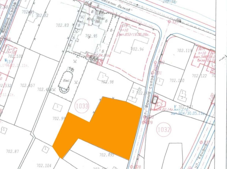 Парцел в Хасково, в.з. Хасково - 1500 кв.м за 51 €/кв.м - Снимка #1