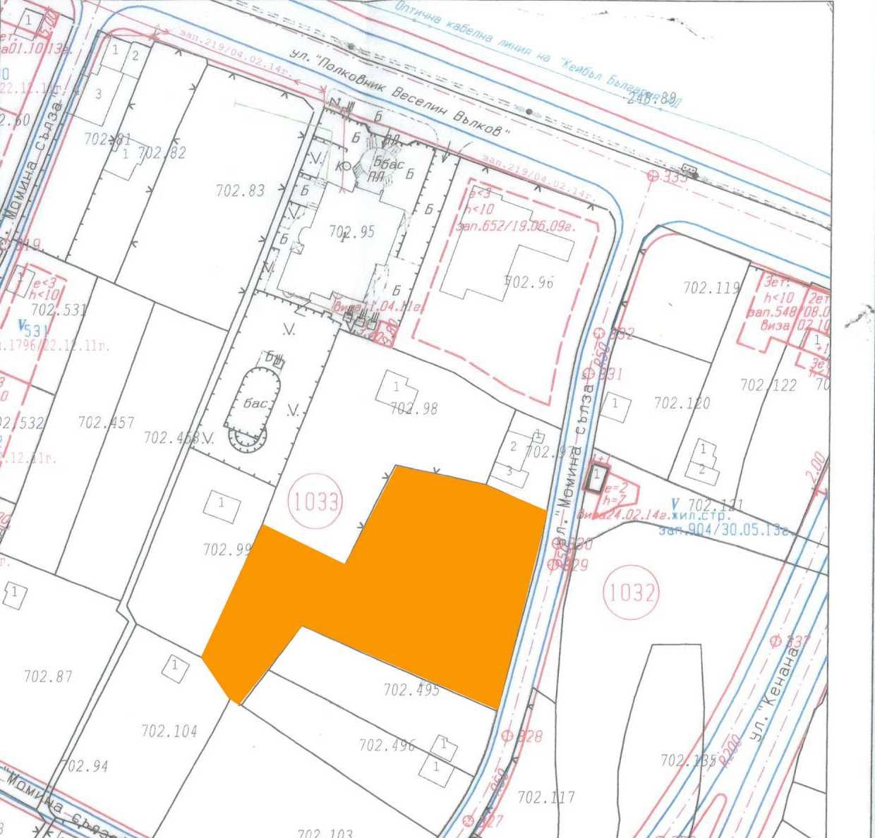 Парцел в Хасково, в.з. Хасково - 1500 кв.м за 51 €/кв.м - Снимка #1