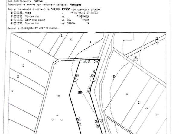 Земеделски имот в с. Зафирово, Област Силистра -  кв.м за 122 €/дка - Снимка #1