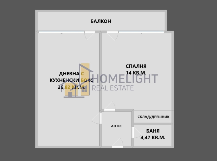 Двустаен апартамент в София, Овча купел - 80 кв.м за 1985 €/кв.м - Снимка #1