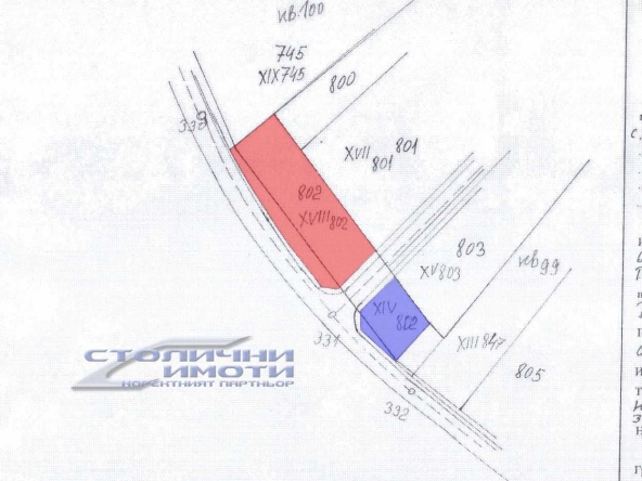 Парцел в с. Горна Малина, Област София-област - 744 кв.м за 26 €/кв.м - Снимка #1