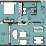 Двустаен апартамент в Велинград - 89 кв.м за 513 €/кв.м - Снимка #1