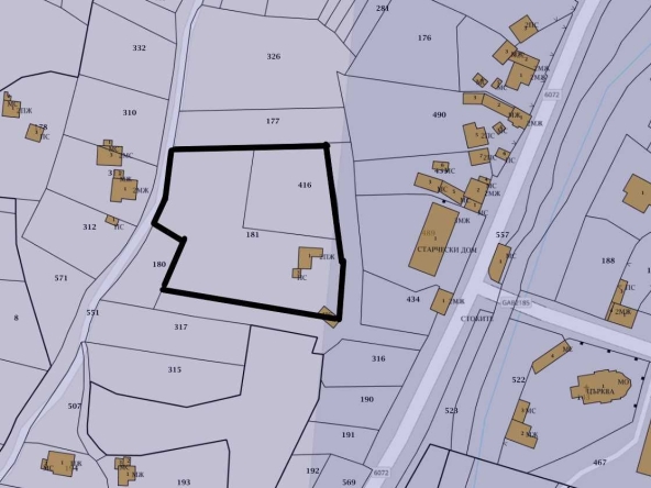 Парцел в с. Стоките, Област Габрово - 4420 кв.м за 4 €/кв.м - Снимка #1