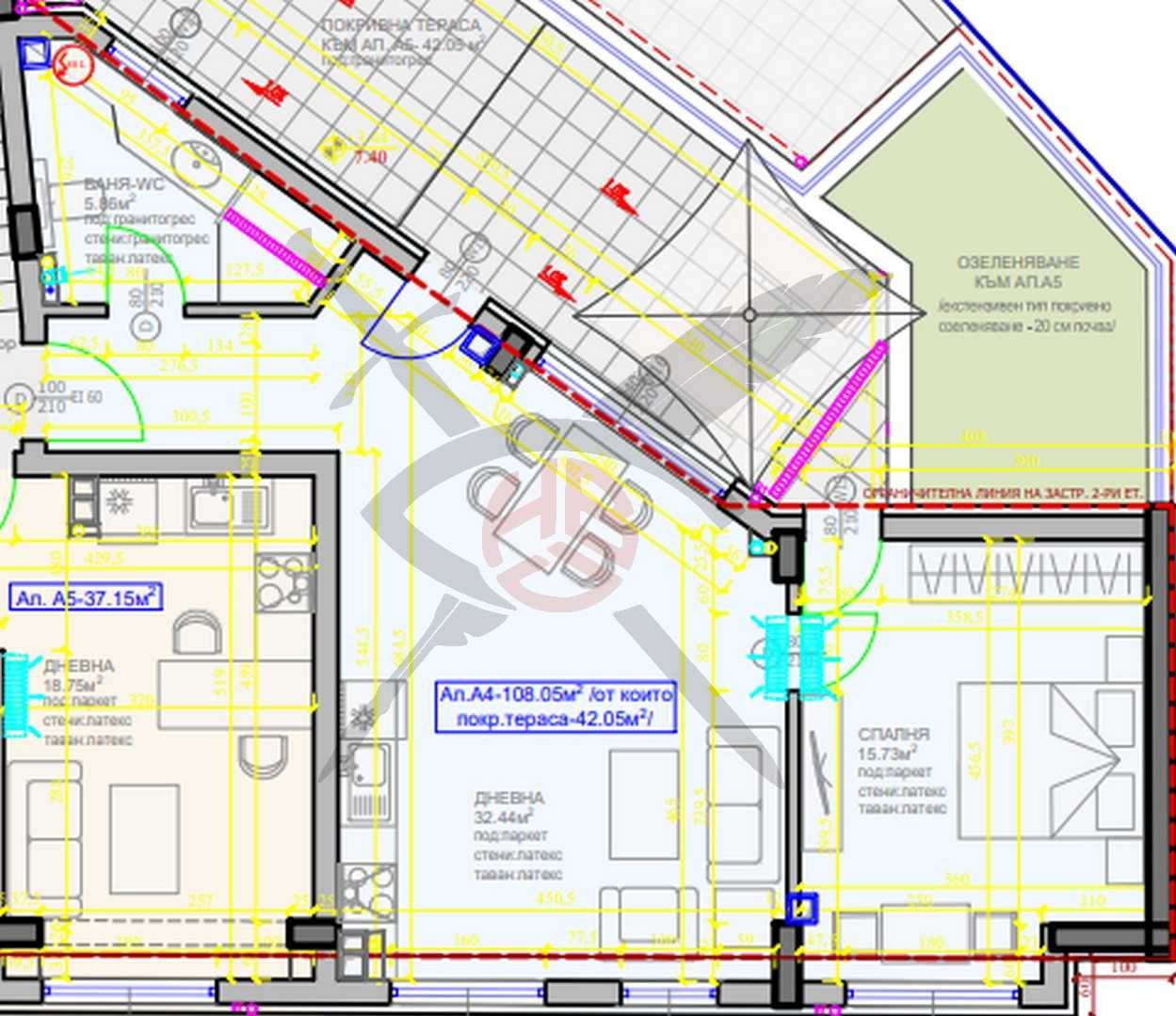 Двустаен апартамент в Варна, Гръцка махала - 79 кв.м за 2906 €/кв.м - Снимка #1