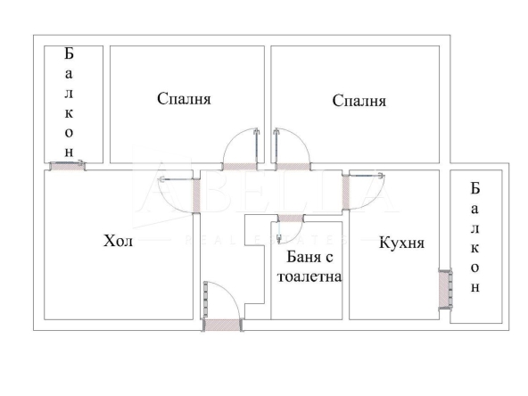 Тристаен апартамент в София, Белите брези - 87 кв.м за 2817 €/кв.м - Снимка #1