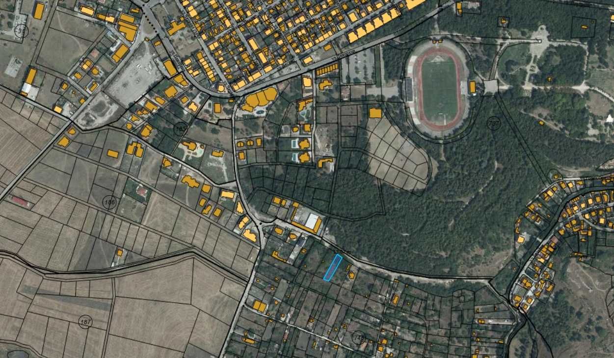 Парцел в Хасково, Промишлена зона - Юг - 726 кв.м за 49 €/кв.м - Снимка #1