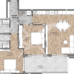 Тристаен апартамент в Пловдив, Кършияка - 120 кв.м за 1086 €/кв.м - Снимка #1