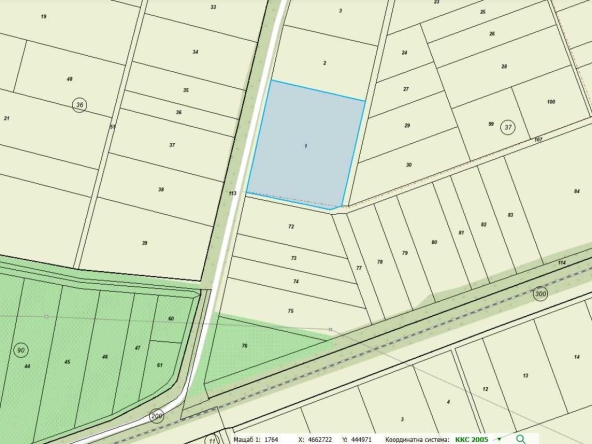 Парцел в с. Ягодово, Област Пловдив - 9998 кв.м за 41 €/кв.м - Снимка #1