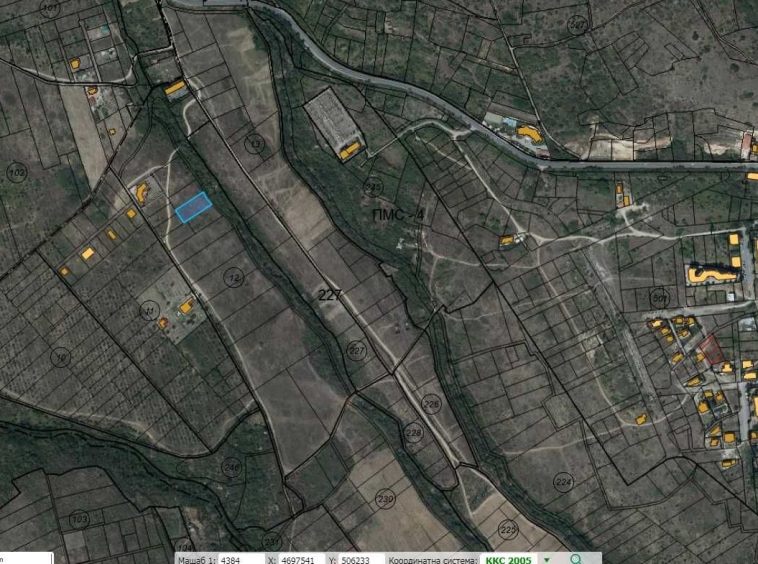 Парцел в Стара Загора, Железник - център - 1452 кв.м за 18 €/кв.м - Снимка #1