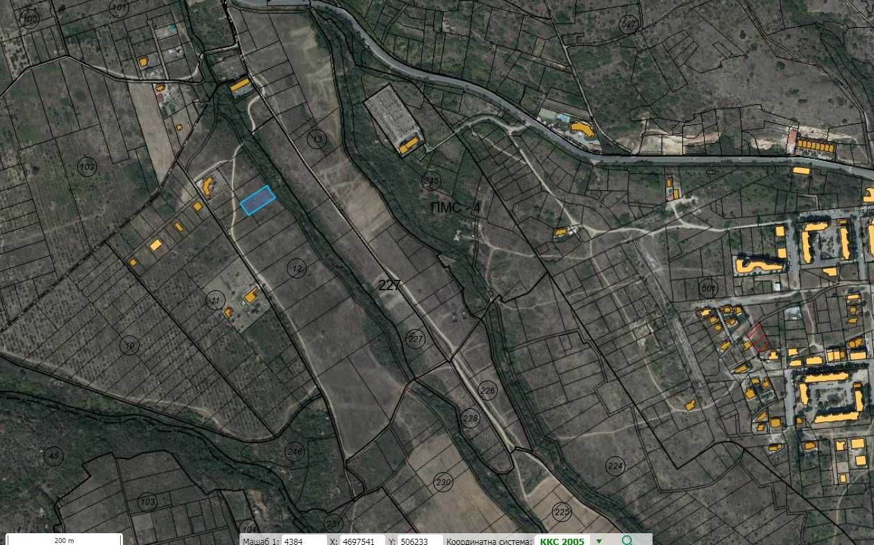 Парцел в Стара Загора, Железник - център - 1452 кв.м за 18 €/кв.м - Снимка #1