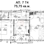 Тристаен апартамент в Варна, Гръцка махала - 103 кв.м за 1597 €/кв.м - Снимка #1