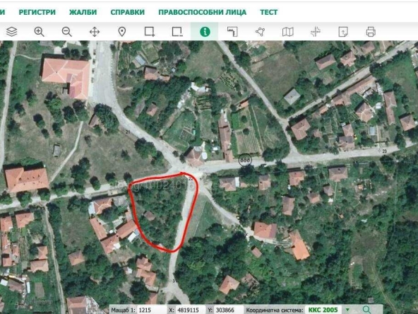 Парцел в София, Разсадника - 1200 кв.м за 4 €/кв.м - Снимка #1