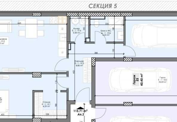 Двустаен апартамент в София, Сердика - 136 кв.м за 1489 €/кв.м - Снимка #1