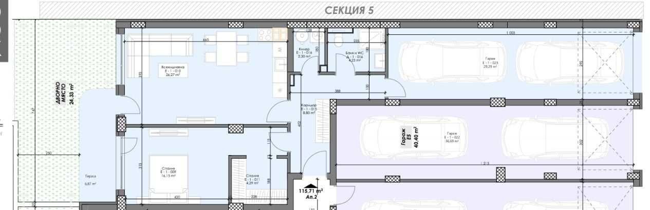 Двустаен апартамент в София, Сердика - 136 кв.м за 1489 €/кв.м - Снимка #1