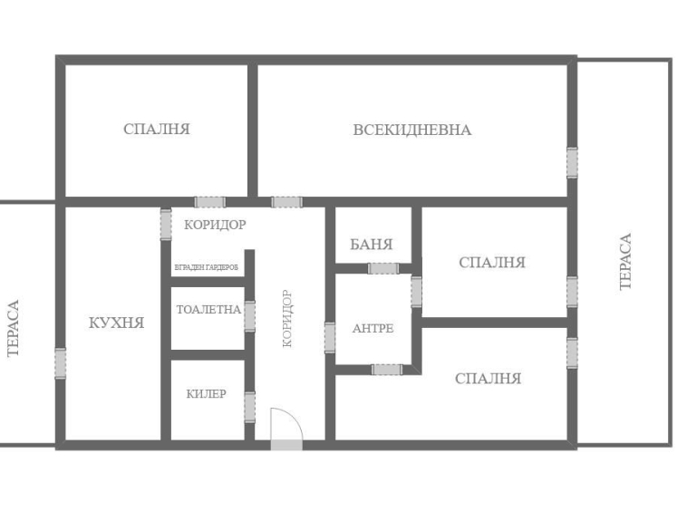 Четиристаен апартамент в Бургас, Изгрев - 104 кв.м за 1799 €/кв.м - Снимка #1