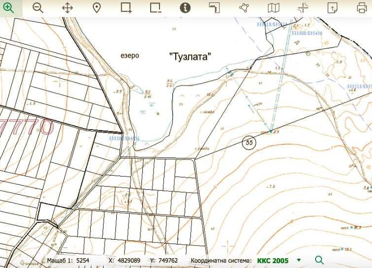 Парцел в Шабла - 6080 кв.м за 5 €/кв.м - Снимка #1
