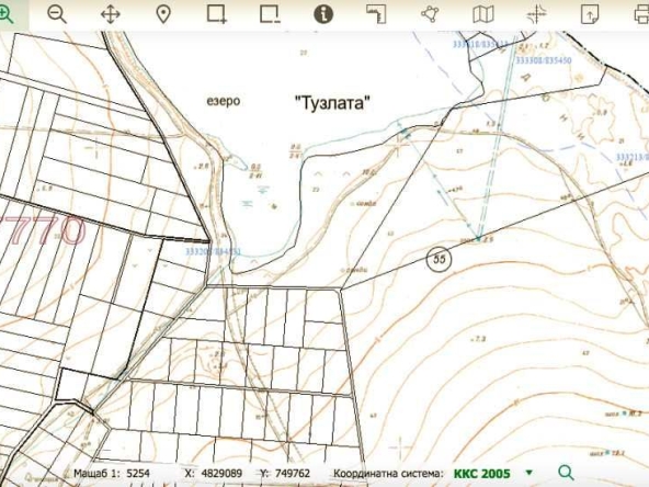 Парцел в Шабла - 6080 кв.м за 5 €/кв.м - Снимка #1