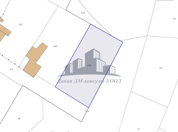 Парцел в с. Овчарово, Област Шумен - 1590 кв.м за 1 €/кв.м - Снимка #1