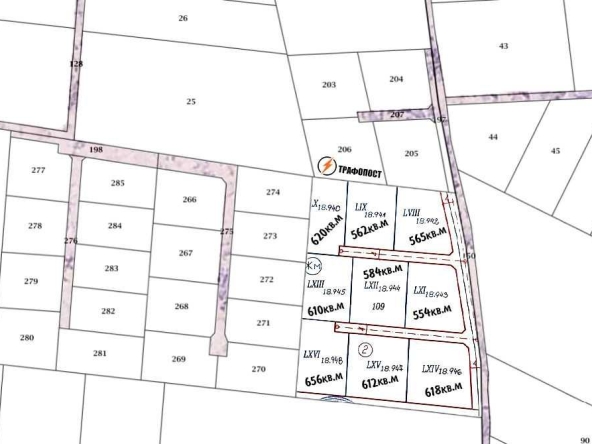 Парцел в с. Пролеша, Област София-област - 620 кв.м за 70 €/кв.м - Снимка #1