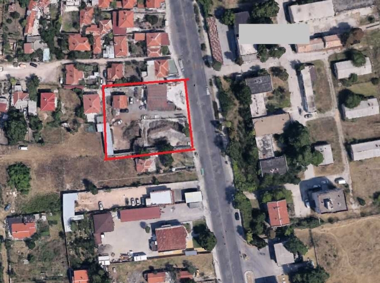 Парцел в Хасково, Промишлена зона - Юг - 1763 кв.м за 318 €/кв.м - Снимка #1