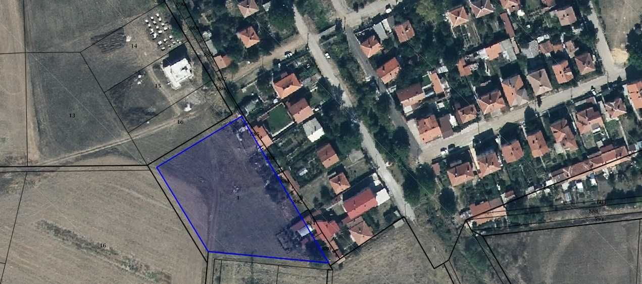 Парцел в с. Гара Елин Пелин, Област София-област - 4600 кв.м за 35 €/кв.м - Снимка #1
