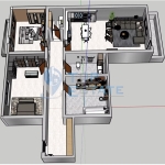 Тристаен апартамент в Велико Търново, Бузлуджа - 113 кв.м за 1054 €/кв.м - Снимка #1