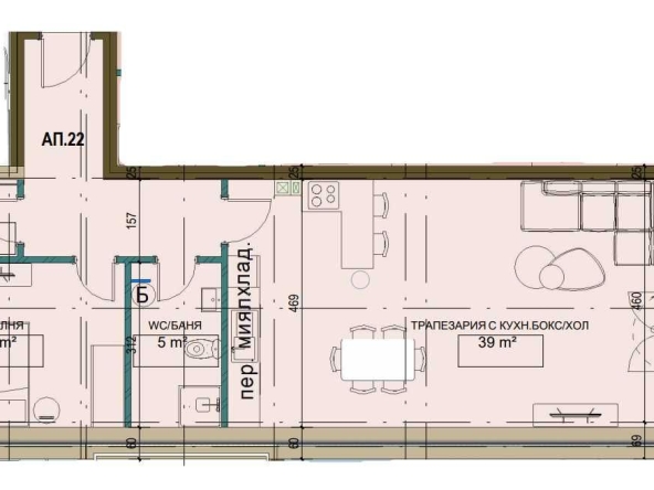 Двустаен апартамент в Търговище, Вароша - 98 кв.м за 906 €/кв.м - Снимка #1