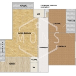 Тристаен апартамент в Севлиево - 99 кв.м за 925 €/кв.м - Снимка #1