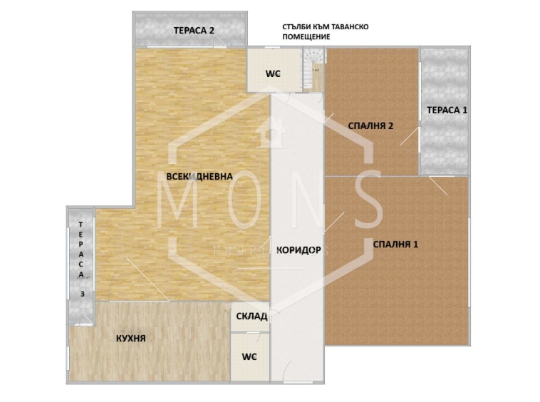 Тристаен апартамент в Севлиево - 99 кв.м за 925 €/кв.м - Снимка #1
