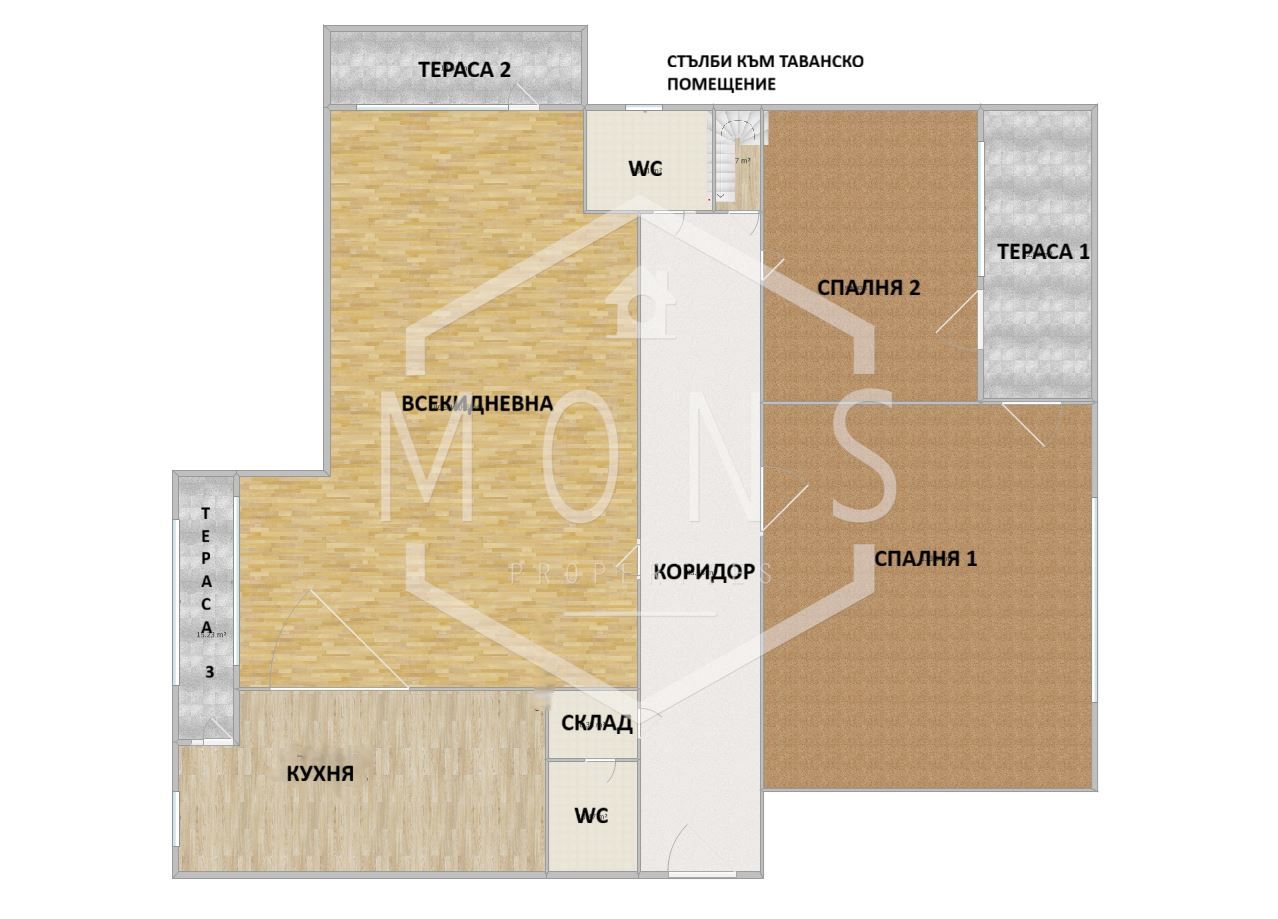 Тристаен апартамент в Севлиево - 99 кв.м за 925 €/кв.м - Снимка #1