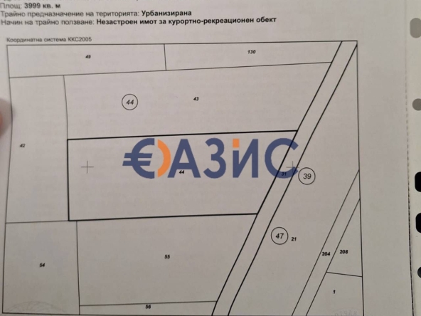 Парцел в с. Тънково, Област Бургас - 4000 кв.м за 19 €/кв.м - Снимка #1