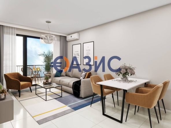 Двустаен апартамент в к.к. Слънчев бряг - 68 кв.м за 1175 €/кв.м - Снимка #1