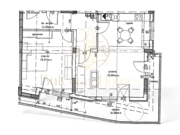 Двустаен апартамент в Варна, Левски - 109 кв.м за 1847 €/кв.м - Снимка #1