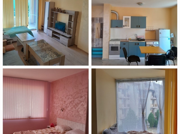 Дава се под наем Двустаен апартамент в к.к. Слънчев бряг - 77 кв.м за 598.23 € - Снимка #1