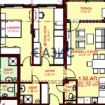 Тристаен апартамент в Свети Влас - 105 кв.м за 703 €/кв.м - Снимка #1