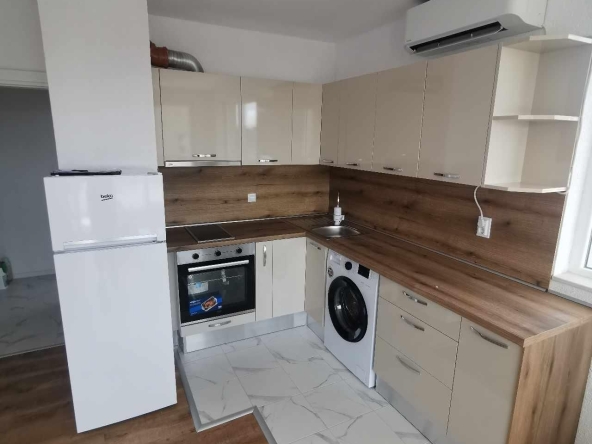 Дава се под наем Двустаен апартамент в Бургас, Меден рудник - зона В - 60 кв.м за 331.5 € - Снимка #1