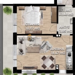 Двустаен апартамент в Пловдив, Гагарин - 72 кв.м за 1084 €/кв.м - Снимка #1