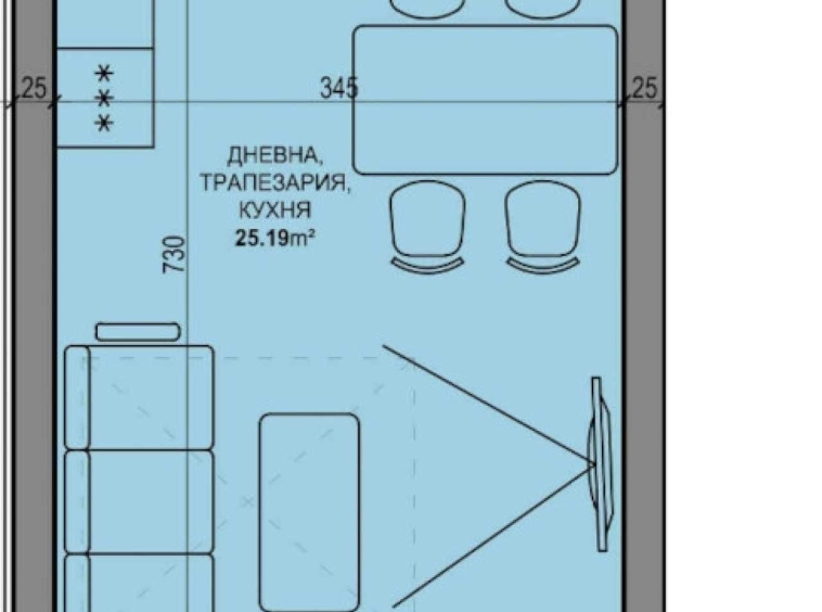 Едностаен апартамент в Пловдив, Кючук Париж - 67 кв.м за 1045 €/кв.м - Снимка #1