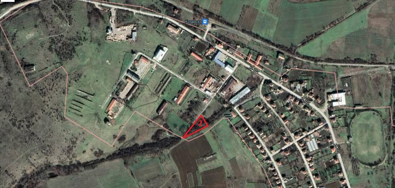 Парцел в с. Козарско, Област Пазарджик - 1155 кв.м за 9 €/кв.м - Снимка #1