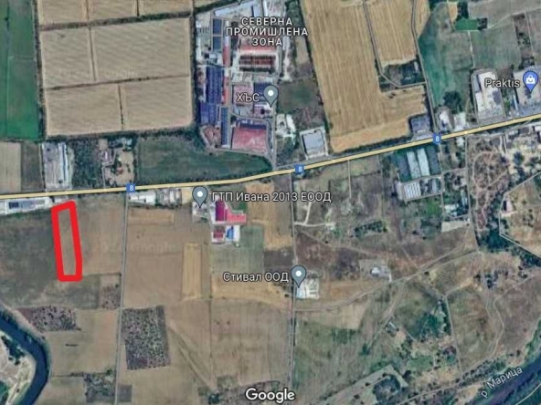 Парцел в Пловдив, Беломорски - 16209 кв.м за 100 €/кв.м - Снимка #1