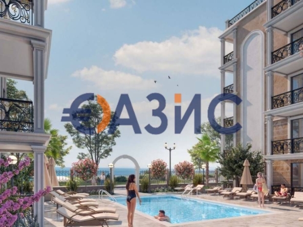 Двустаен апартамент в Свети Влас - 53 кв.м за 1153 €/кв.м - Снимка #1