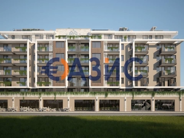 Двустаен апартамент в к.к. Слънчев бряг - 44 кв.м за 1031 €/кв.м - Снимка #1