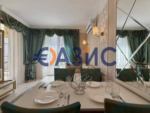 Двустаен апартамент в к.к. Слънчев бряг - 56 кв.м за 1075 €/кв.м - Снимка #1